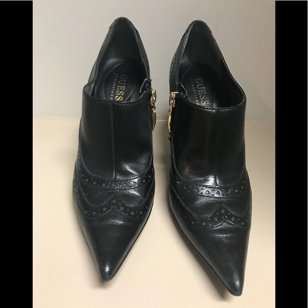 Guess black booties
